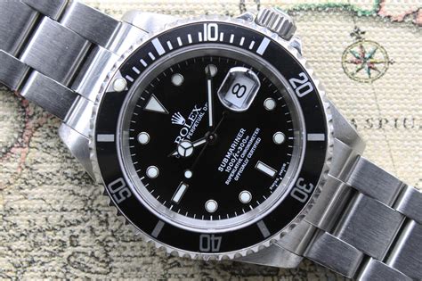 the rolex submariner ref. 16610|rolex model 16610 release year.